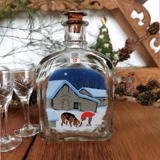 Holmegaard Wiberg Weihnachtsflasche
