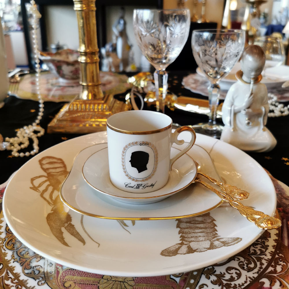 Hackefors Königstasse Carl XVI Gustaf 19-6-1976