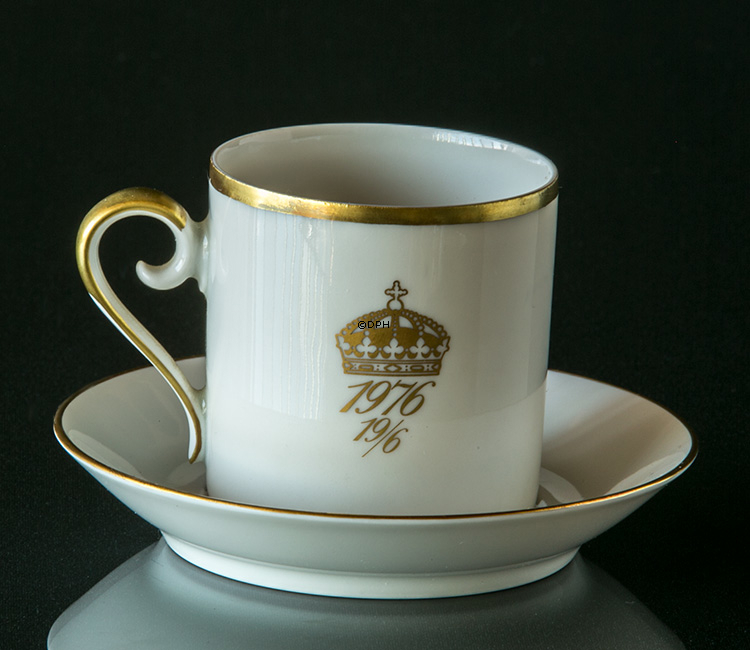 Hackefors Königstasse Carl XVI Gustaf 19-6-1976