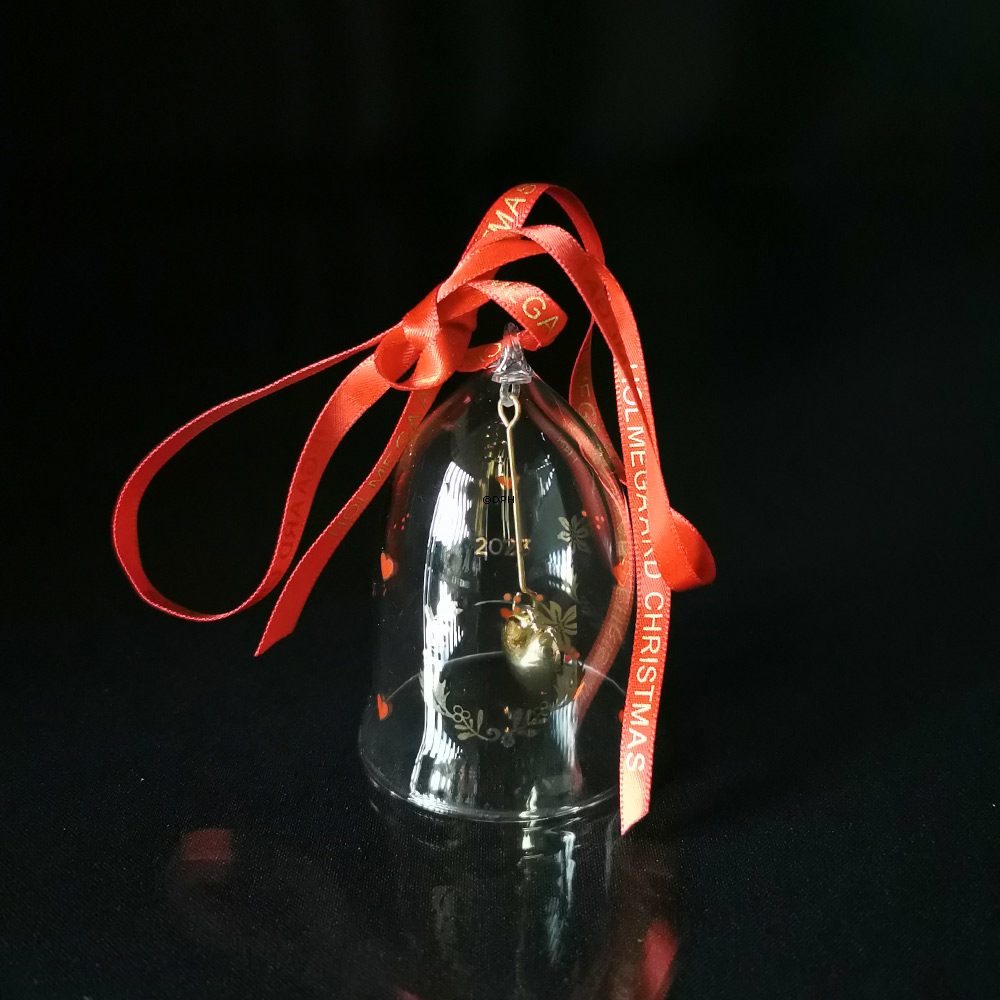 Jährliche Kristallglocke 2023 klein, Holmegaard Christmas