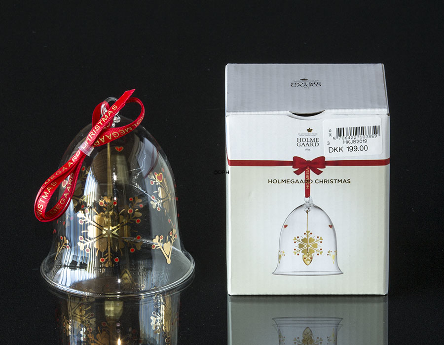 Holmegaard Jährliche Kristallglocke 2019, GROß