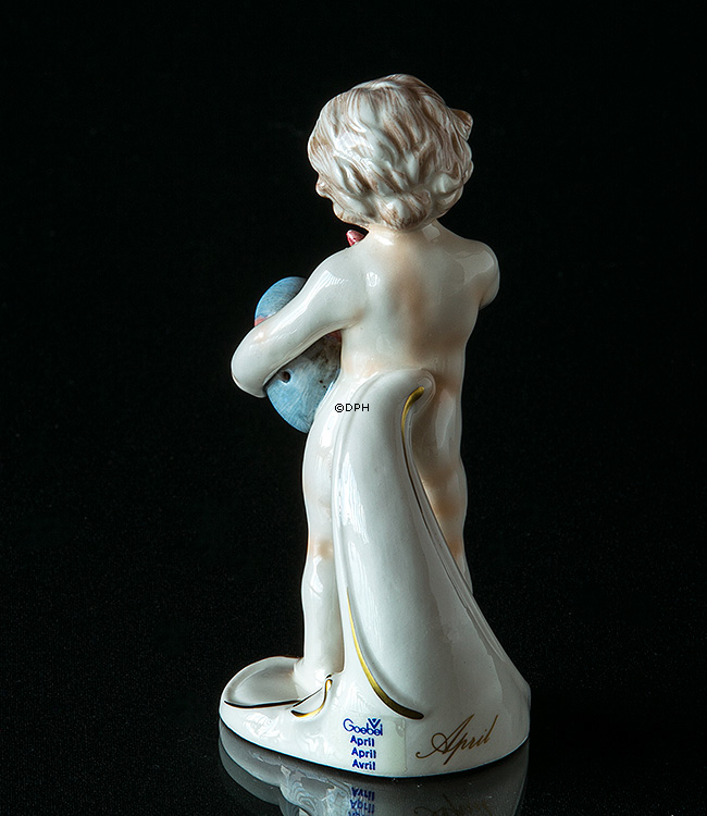 Goebel Hummel Monatsfigur April Mädchen mit Osterei