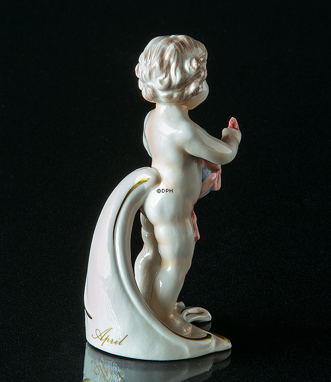 Goebel Hummel Monatsfigur April Mädchen mit Osterei