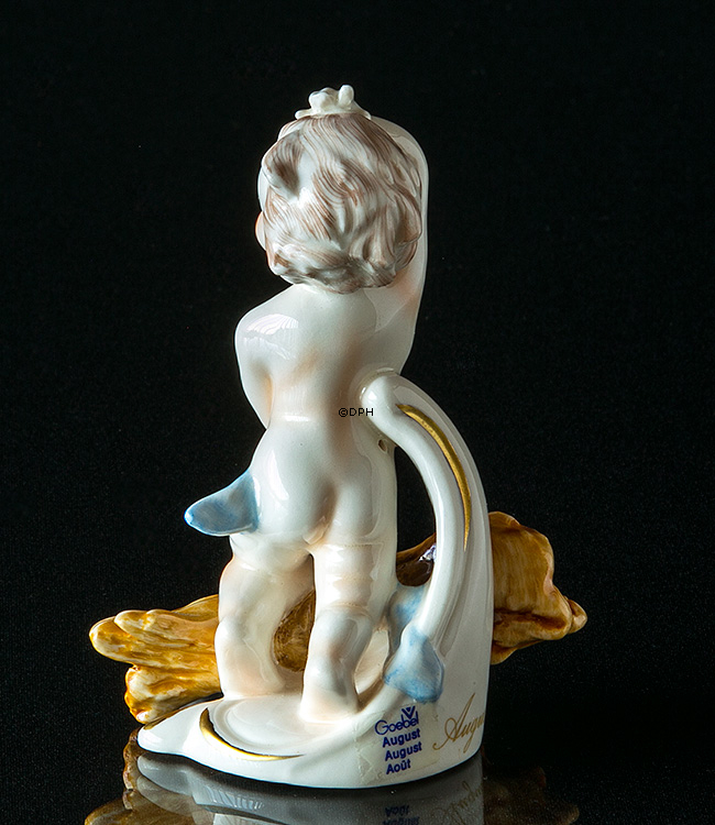Goebel Hummel Monatsfigur August Junge mit Garbe