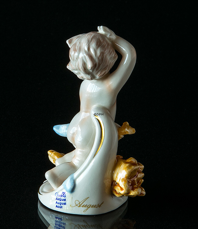 Goebel Hummel Monatsfigur August Junge mit Garbe