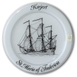 1985 Holmegaard Schiffsteller