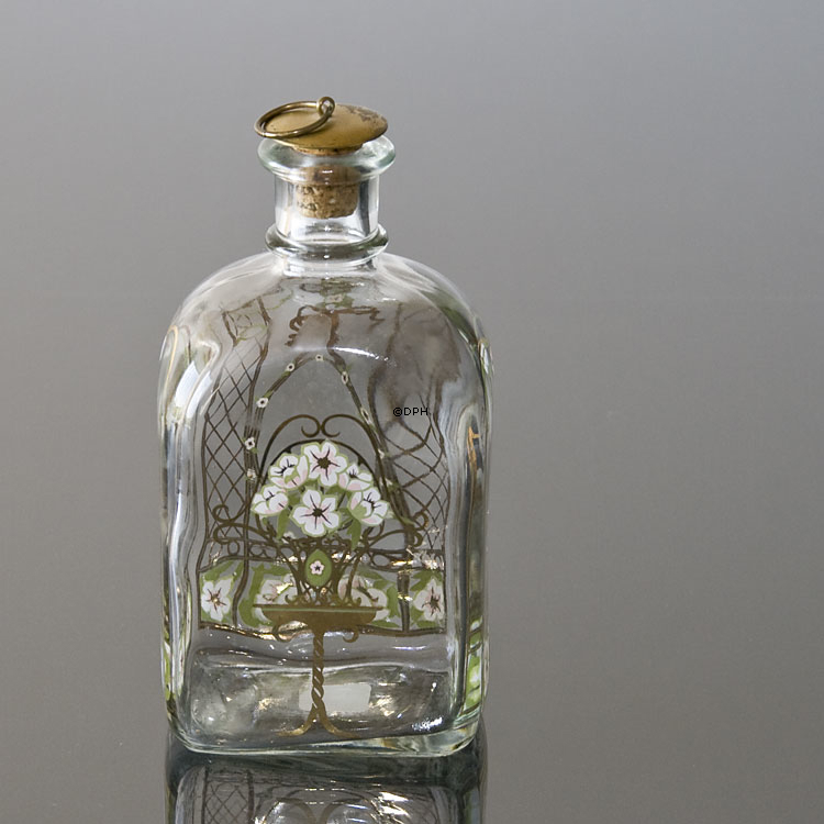 Holmegaard Weihnachtsflasche 1993, Kapazität 65 cl.