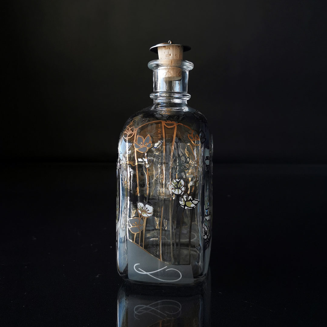 Holmegaard Weihnachtsflasche 2009, Kapazität 65 cl.