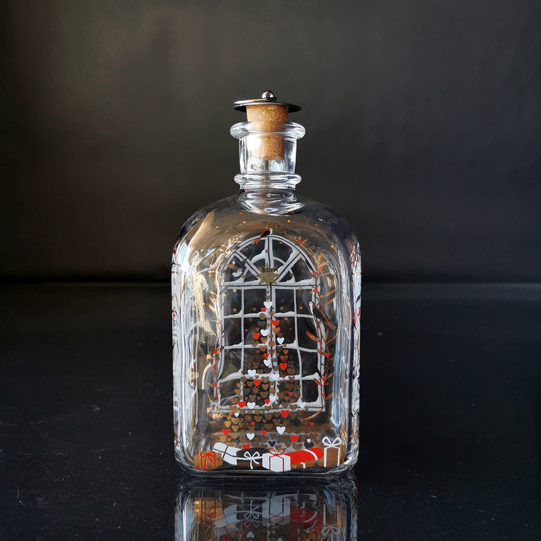 Weihnachtsflasche 2010, Kapazität 65 cl. Holmegaard Christmas