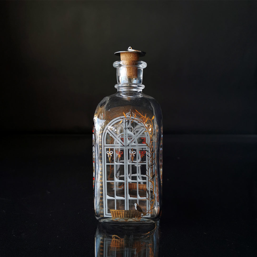 Weihnachtsflasche 2010, Kapazität 65 cl. Holmegaard Christmas