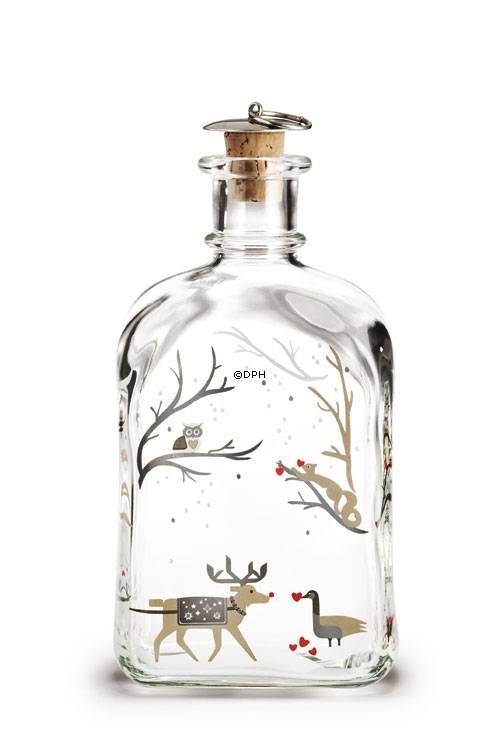 Weihnachtsflasche 2011, Kapazität 65 cl. Holmegaard Christmas