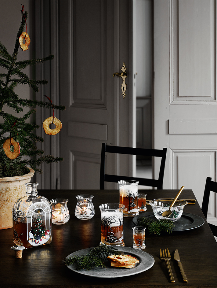 Weihnachtsflasche 2016, Kapazität 65 cl. Holmegaard Christmas