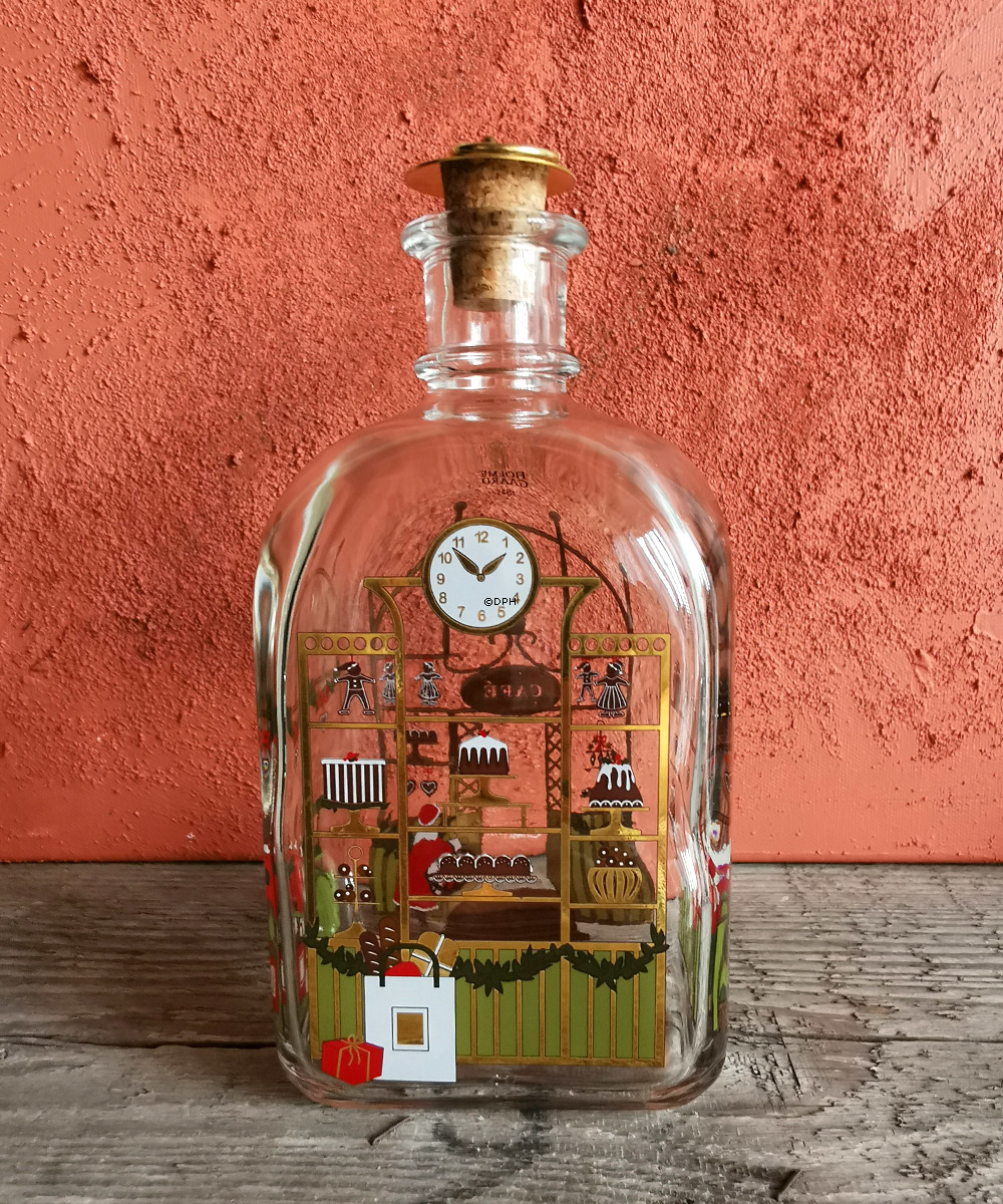 Weihnachtsflasche 2023, Kapazität 73 cl. Holmegaard Christmas