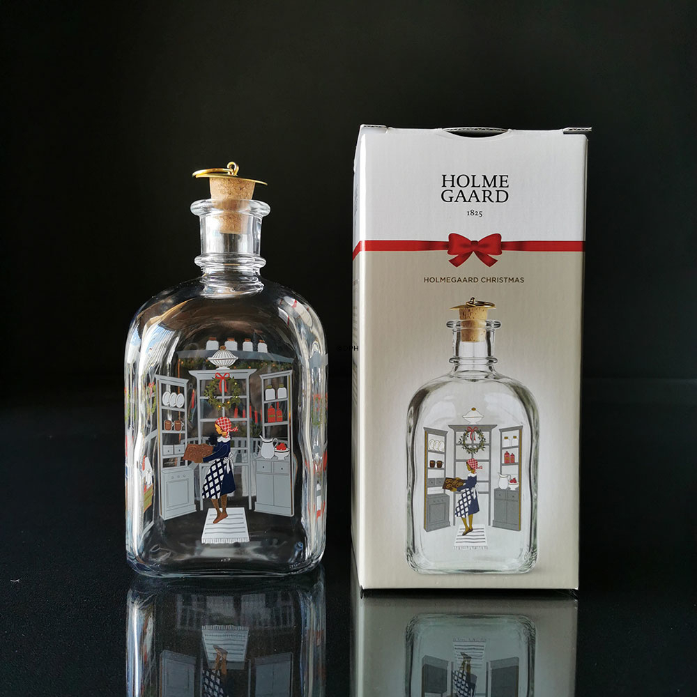 Weihnachtsflasche 2024, Kapazität 73 cl. Holmegaard Christmas