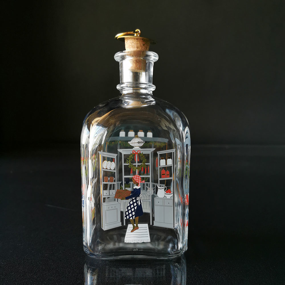 Weihnachtsflasche 2024, Kapazität 73 cl. Holmegaard Christmas