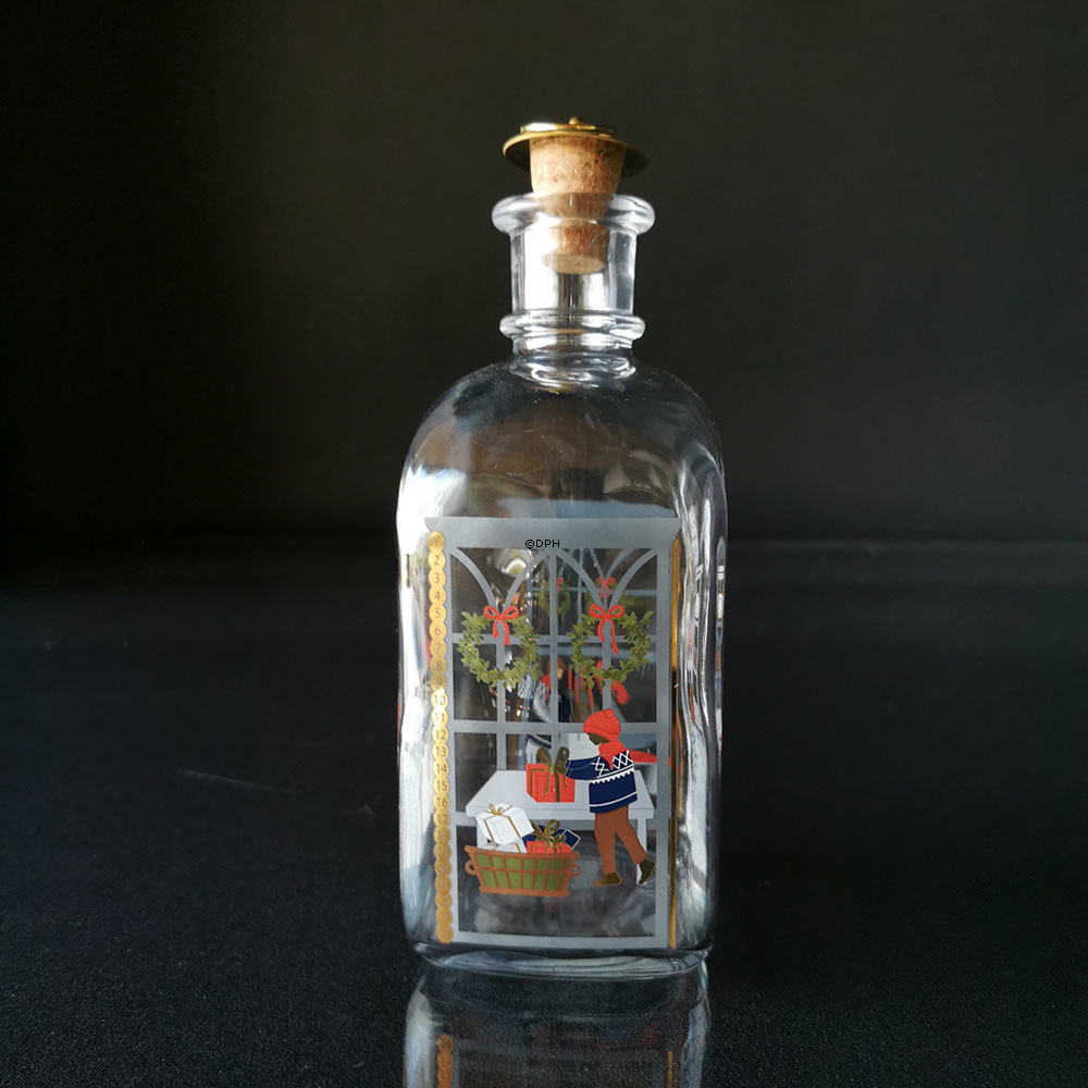 Weihnachtsflasche 2024, Kapazität 73 cl. Holmegaard Christmas