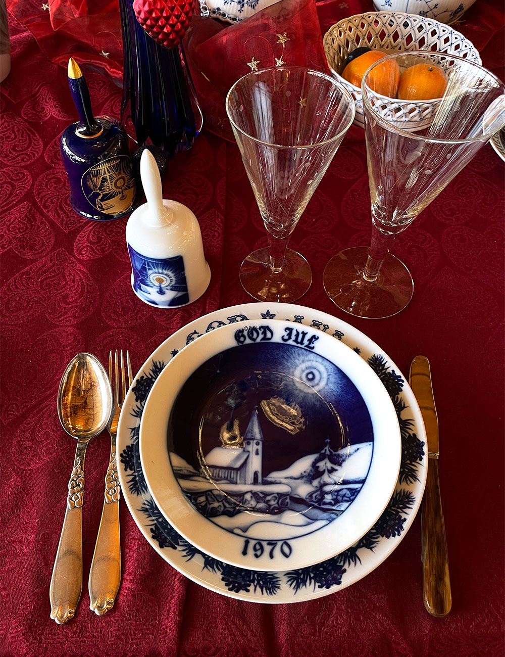 1970 Hackefors Weihnachtsteller