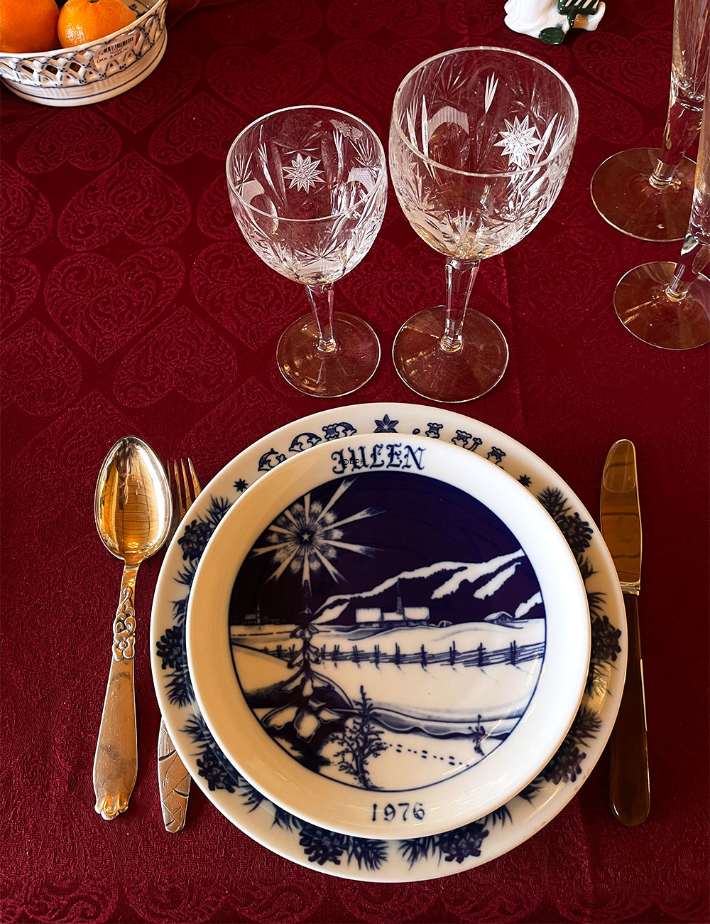 1976 Hackefors Weihnachtsteller