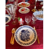 1974 Jenny Nyström Weihnachtsteller, Großpapa mit Kind