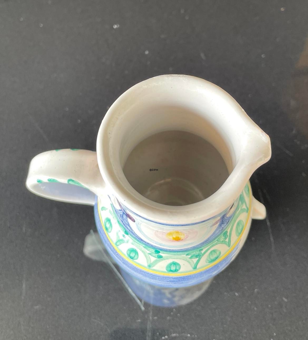 Wiinblad Krug,  handbemalt, mehrfarbig