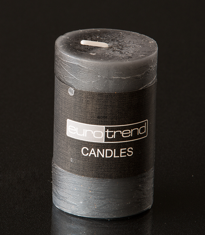 Stumpenkerze Rusti Slate