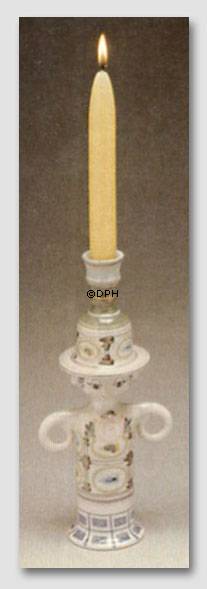 Wiinblad Kerzenmann blau / weiße Farbe