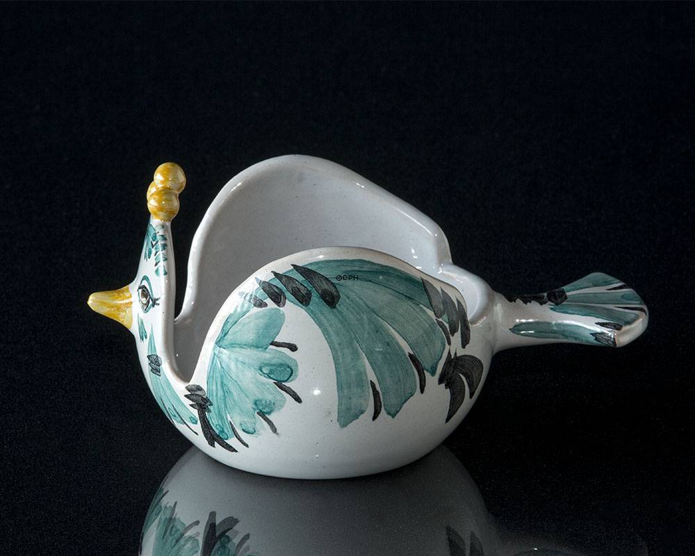 Wiinblad Kerzenständer, Kerzenständer, handbemalt, blau / weiß oder mehrfarbig