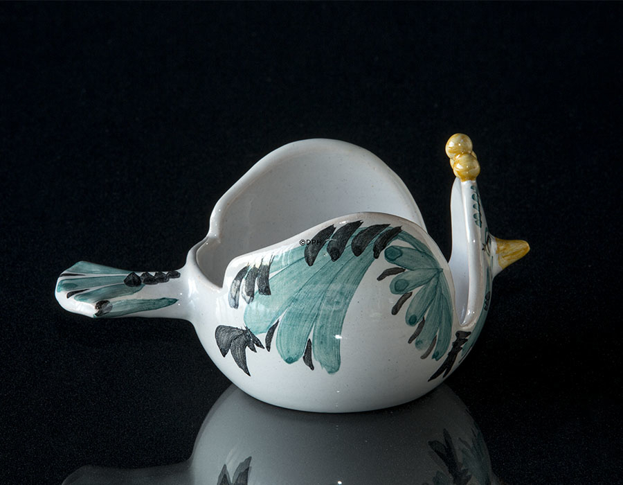 Wiinblad Kerzenständer, Kerzenständer, handbemalt, blau / weiß oder mehrfarbig