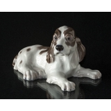 Cocker Spaniel, liegend, Lyngby Figur Nr. 10