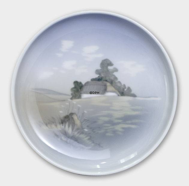Schale mit Landschaft, Lyngby Nr. 123-3