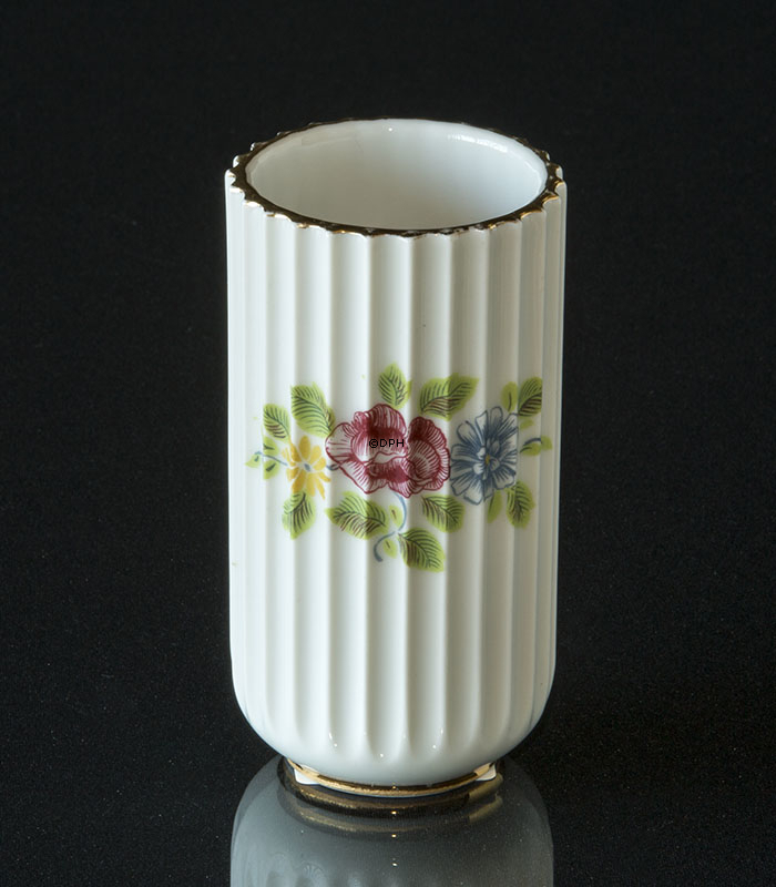 Lyngby Vase mit Blumen, Klein
