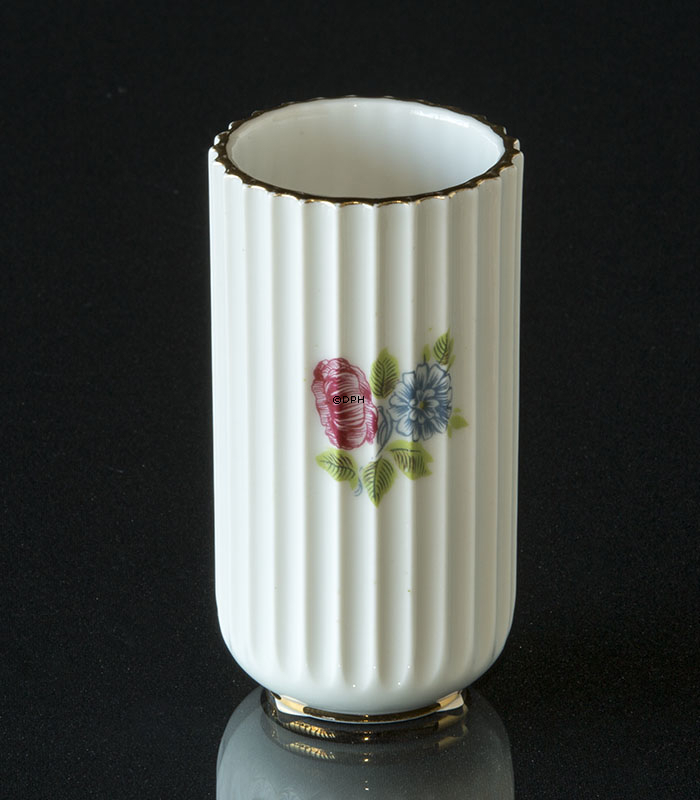 Lyngby Vase mit Blumen, Klein