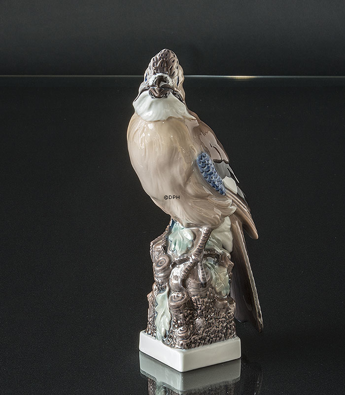 Vogel, Eichelhäher, Lyngby Porzellan Nr. 83