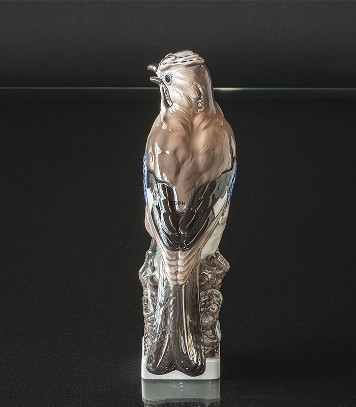 Vogel, Eichelhäher, Lyngby Porzellan Nr. 83