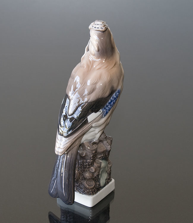 Vogel, Eichelhäher, Lyngby Porzellan Nr. 83