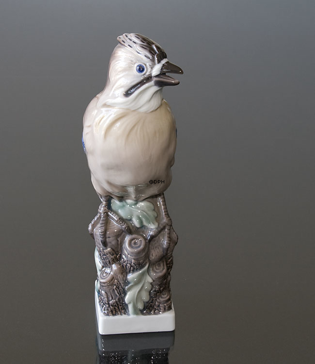 Vogel, Eichelhäher, Lyngby Porzellan Nr. 83