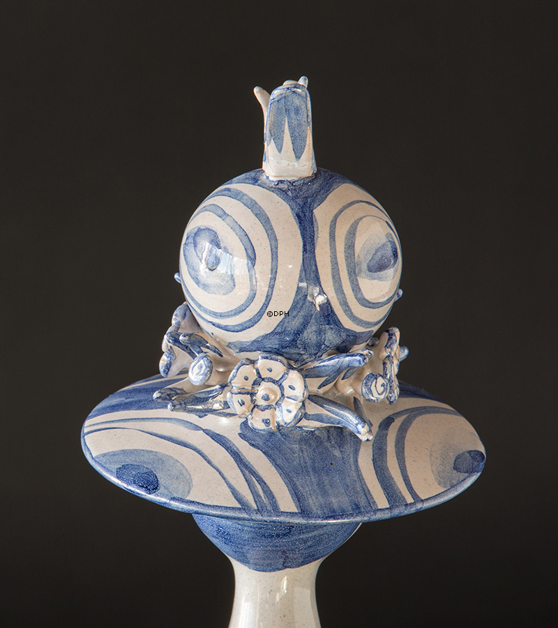 Wiinblad Saisonfigur, Frühling, Blau / Weiß, Höhe 30 cm