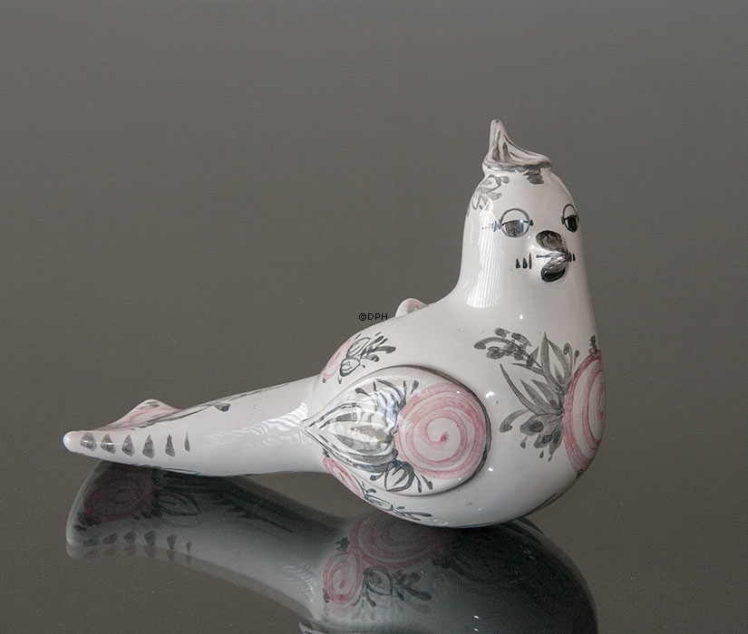 Wiinblad Fliegender Vogel, handbemalt, Blau / Weiß oder mehrfarbig