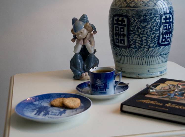 Clown denkt über sein Leben