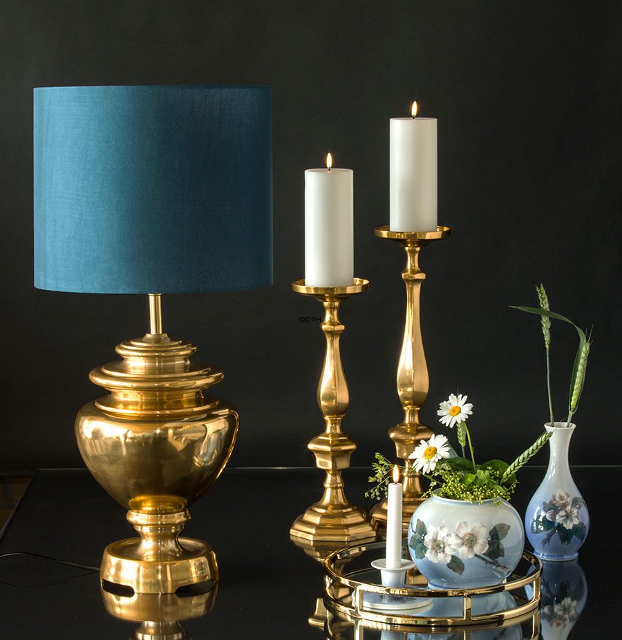 Spiegeltablett rund vergoldet