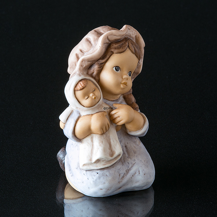 Goebel Hummel Nina und Marco Nina mit Hut und Puppe