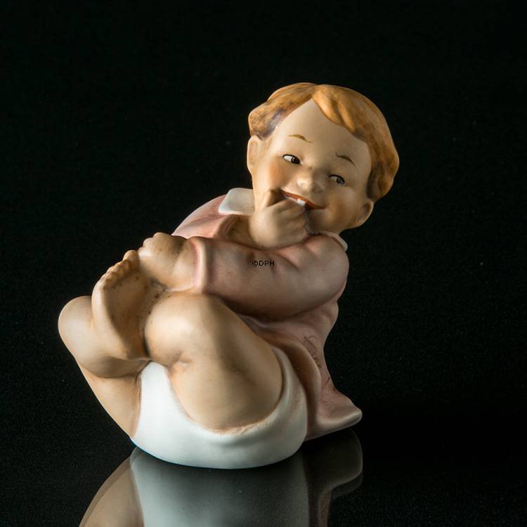 Goebel Hummel Nina und Marco sitzendes Baby