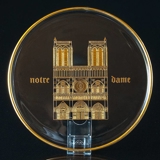 1970 Orrefors jährliche Glasteller, Notre Dame!!!