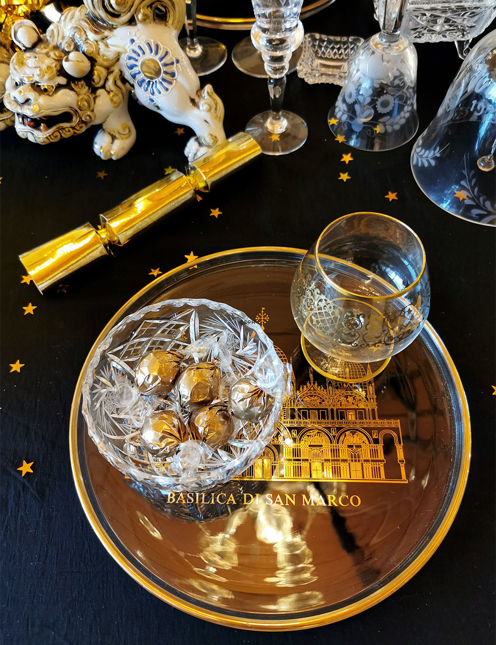 1972 Orrefors jährliche Glasteller, Basilica Di San Marco