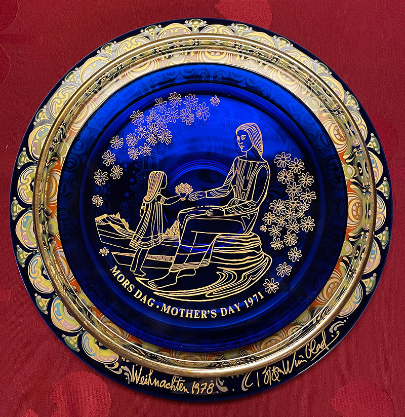 1971 Orrefors Muttertagsteller