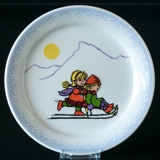 Porsgrund Gedenkteller Winterolympische Spiele Lillehammer 1994