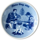 1972 Porsgrund Teller "Vatertag"