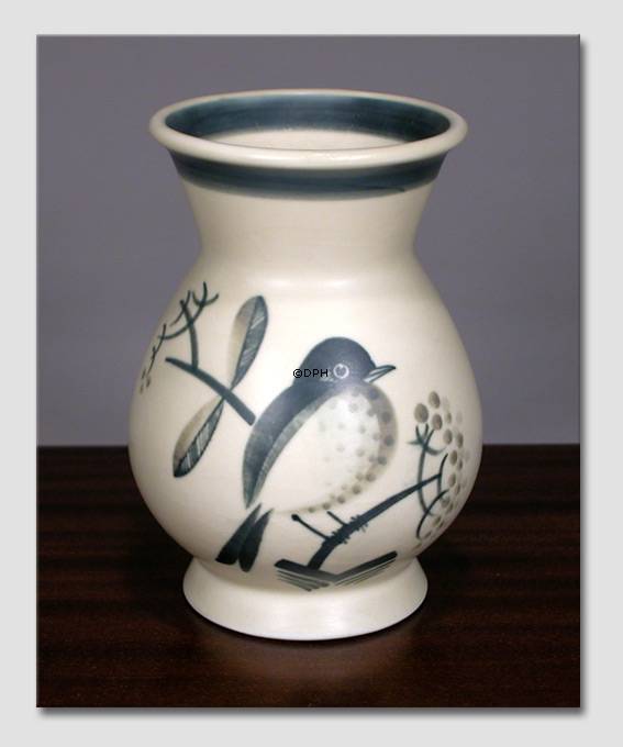 Vase mit Vogel, Royal Copenhagen Nr. 10-1