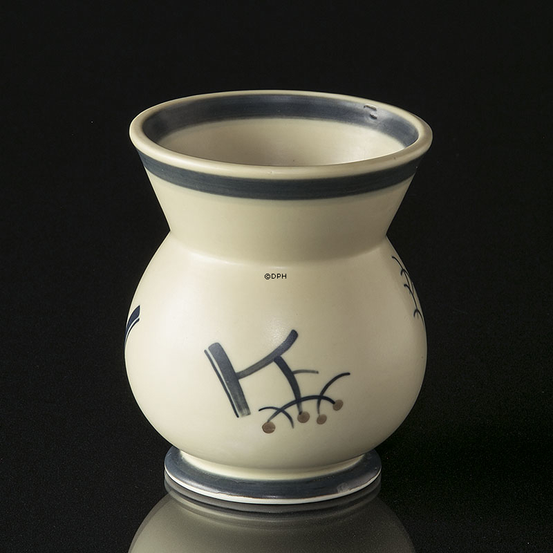 Vase mit Vogel, Royal Copenhagen Nr. 10-33