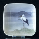 Schale mit Storch, Royal Copenhagen Nr. 1001-986